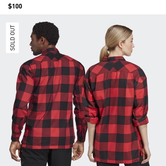 NWT. Five Ten Adidas “Brave’ Flannel. Medium (gender neutral) - Picture 6 of 15